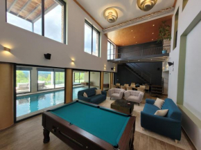 Villa du Belvédère, piscine intérieure, spa et hammam